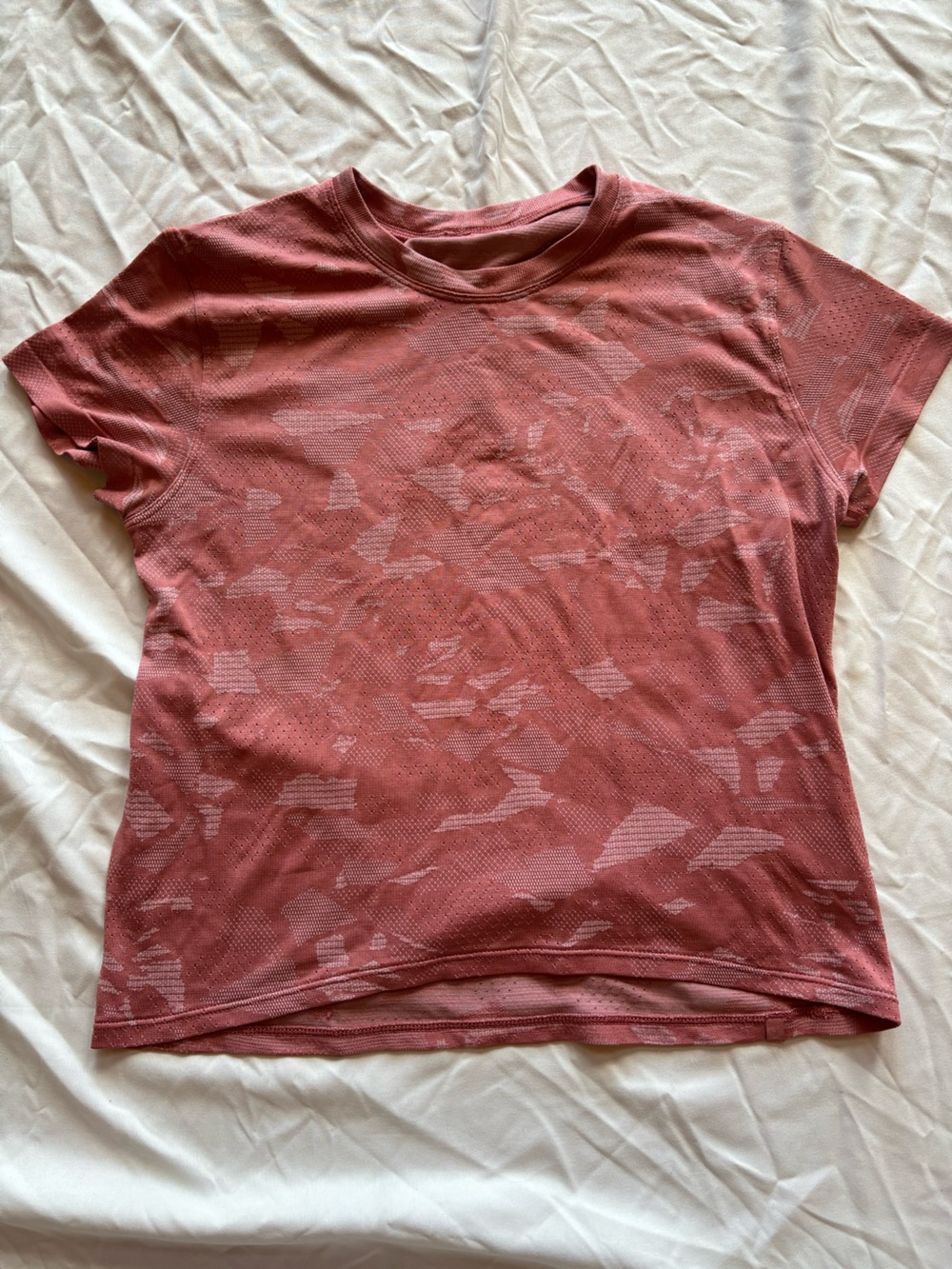 lululemon Cropped Short Sleeve Active Tee